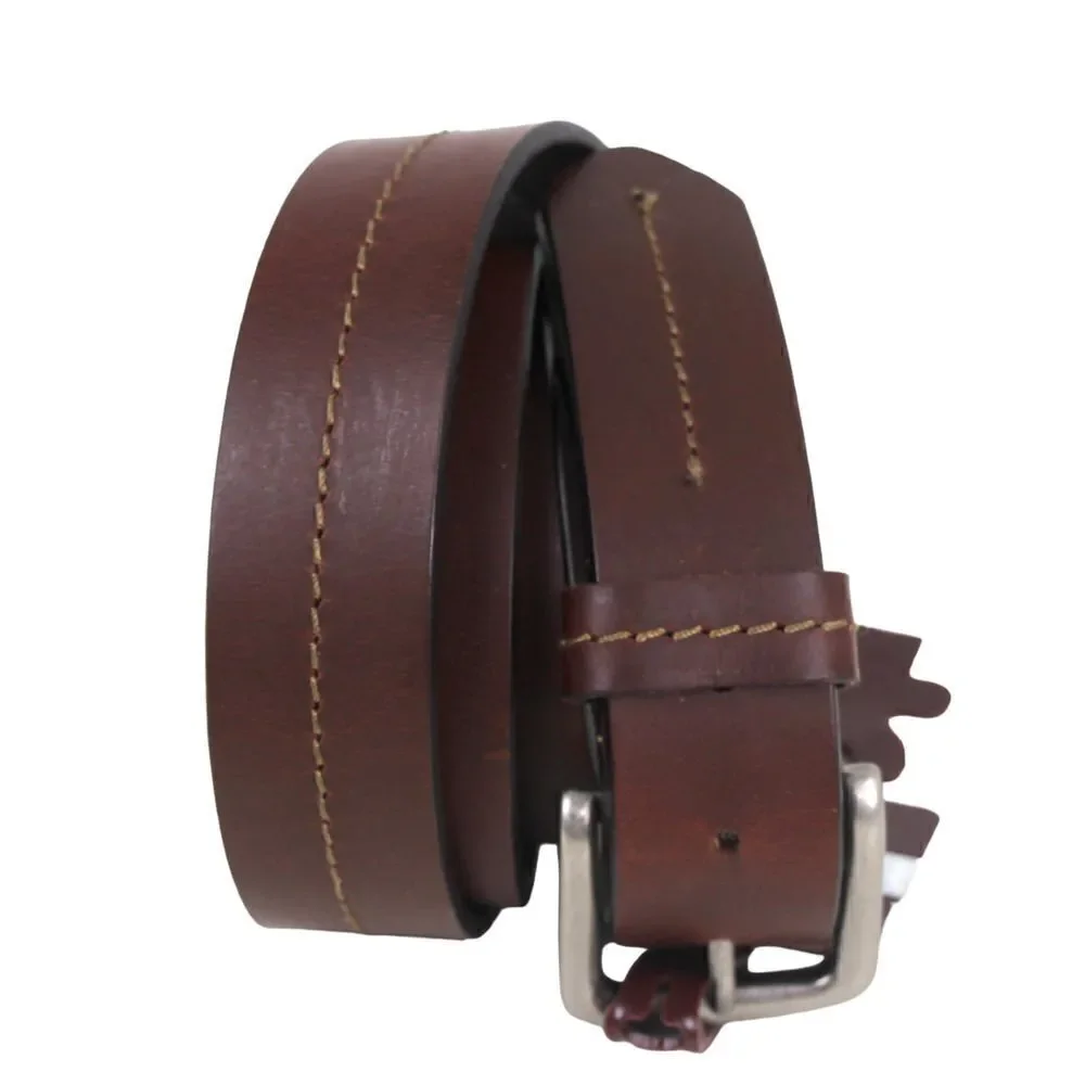 NWT Route 66 BROWN GENUINE LEATHER 1 1/4